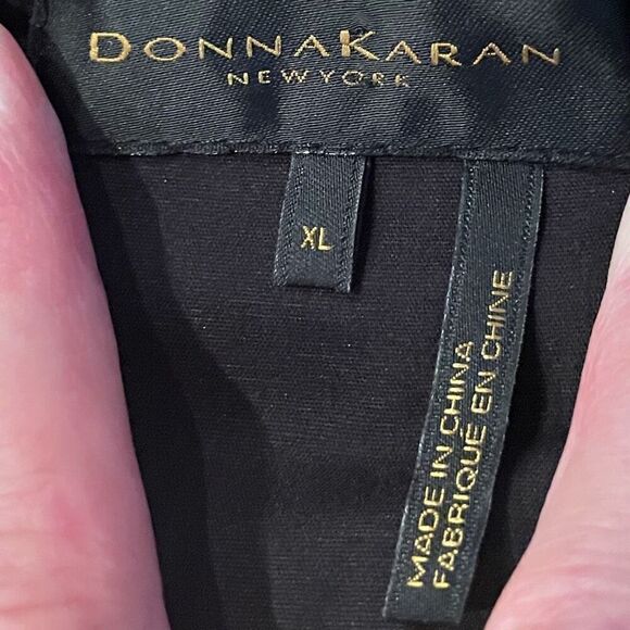 Donna Karan New York off-the-Shoulder Jumpsuit - Picture 4 of 5